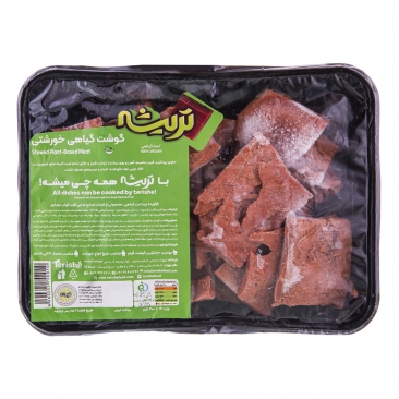گوشت گیاهی خورشتی 400 گرمی تریشه
