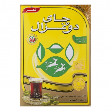 چای سیاه شکسته خارجی با طعم هل  500 گرمی دوغزال