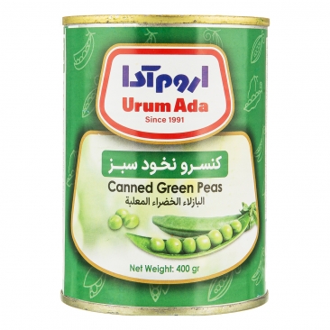 کنسرو نخود سبز 400 گرمی اروم آدا