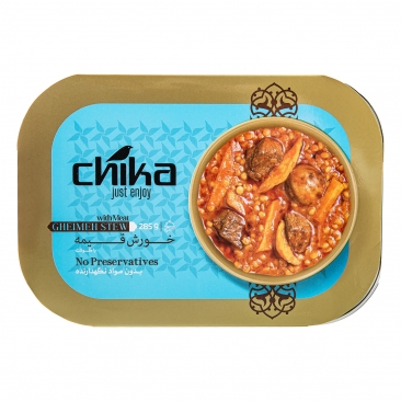 کنسرو خورشت قیمه با گوشت 285 گرمی چیکا