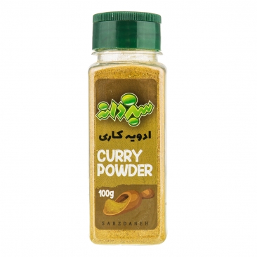 ادویه کاری 100 گرمی سبزدانه