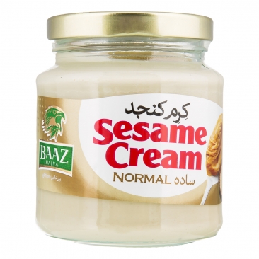 کرم کنجد ساده 210 گرمی حلوای باز
