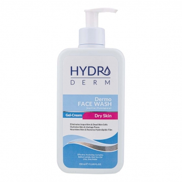 ژل شستشوی صورت پوست خشک و حساس 350 میلی لیتری هیدرودرم