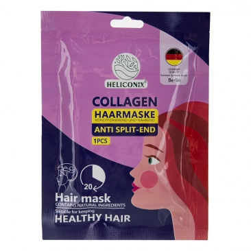 ماسک تقویت کننده موی سر با آبکشی کلاژن 36 گرمی هلیکونیکس