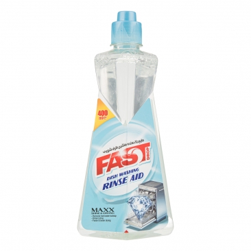 مایع جلا دهنده ظروف مخصوص ماشین ظرفشویی 400 میلی لیتری فست دراپ