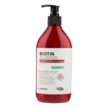 شامپو حاوی بیوتین و آلانتوئین موهای دارای شوره 385 میلی لیتری دیلمون