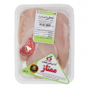 شنیسل مرغ  900 گرمی آوا پروتئین پایتخت