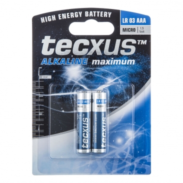 باتری نیم قلمی Alkaline Maximum دو عددی تکساس