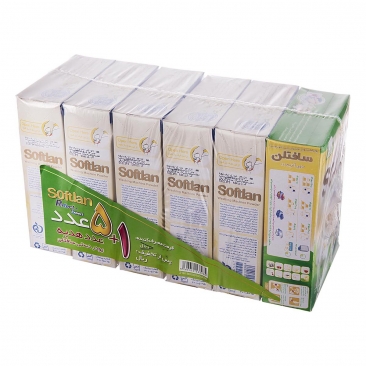 پودر ماشینی و دستی 6 عددی 500 گرمی سافتلن