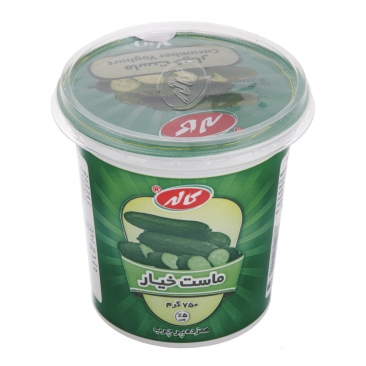 ماست خیار 5 درصد چربی 750 گرمی کاله