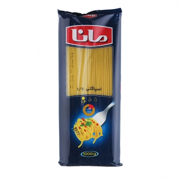 اسپاگتی 1.6 - 1000 گرمی مانا 