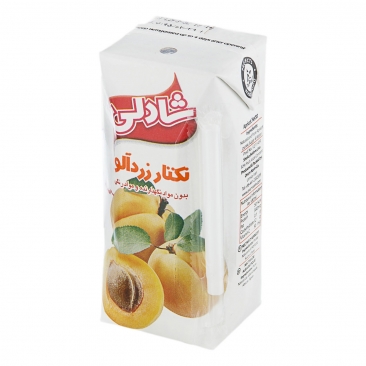 نکتار زردآلو 200 میلی‌لیتری شادلی