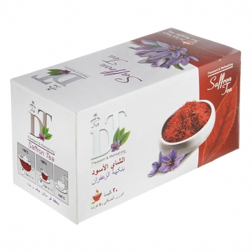 چای کیسه‌ای خارجی DT زعفرانی 20 عددی دبش