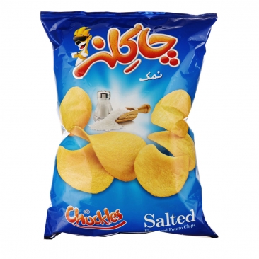 چیپس نمکی 130 گرمی چاکلز
