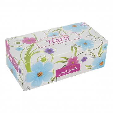 دستمال کاغذی رنگارنگ دو لایه 150 برگ حریر