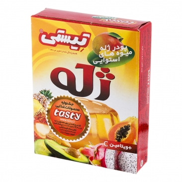پودر ژله میوه‌های استوایی 100 گرمی تِیستی