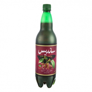نوشیدنی آلبالو گازدار 1 لیتری ساندیس