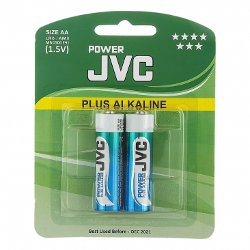 باتری قلمی Plus Alkaline دو عددی پاور جی‌وی‌سی