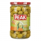 زیتون شور سبز بی هسته 650 گرمی پیک