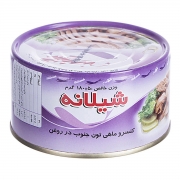 کنسرو ماهی تن در روغن  180 گرمی شیلانه