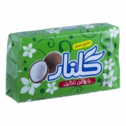 صابون حمام سبز 130 گرمی گلنار صابون حمام سبز 130 گرمی گلنار