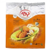 ناگت مرغ و قارچ کاملا پخته منجمد 950 گرمی ب.آ ناگت مرغ و قارچ کاملا پخته منجمد 950 گرمی ب.آ