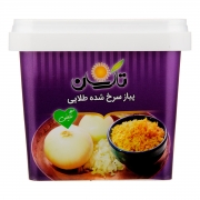پیاز سرخ شده نگینی چربی کاهش یافته 150 گرمی تاکسان پیاز سرخ شده نگینی چربی کاهش یافته 150 گرمی تاکسان