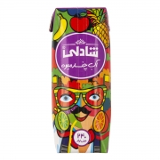 آب چند میوه 240 میلی لیتری شادلی آب چند میوه 240 میلی لیتری شادلی