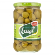 زیتون سبز شور با هسته ویژه 660 گرمی آرشیا زیتون سبز شور با هسته ویژه 660 گرمی آرشیا