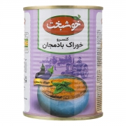 کنسرو خوراک بادمجان 380 گرمی خوشبخت