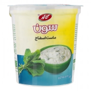 ماست اسفناج پرچرب 750 گرمی کاله ماست اسفناج پرچرب 750 گرمی کاله