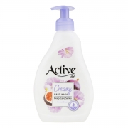 مایع دستشویی کرمی بنفش 350 گرمی اکتیو 