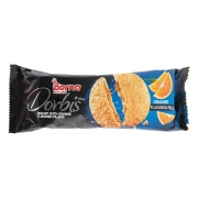 بیسکویت با مغزی با طعم پرتقال 120 گرمی درنا بیسکویت با مغزی با طعم پرتقال 120 گرمی درنا