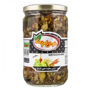 ترشی مخلوط حاوی کارامل 680 گرمی خوش طعم بهار ترشی مخلوط حاوی کارامل 680 گرمی خوش طعم بهار