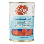 کنسرو گوجه فرنگی درسته پوست کنده 410 گرمی روژین
