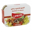 کنسرو ماهی ساردین در سس 110 گرمی کادوس