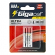 باتری Ultra Heavy Duty نیم قلمی 1.5 ولتی 2 عددی گیگاسل